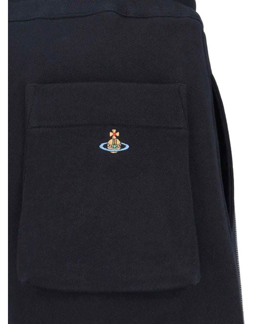 Vivienne Westwood Blue Sports Pants for men