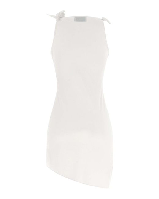 Coperni White Short Dresses