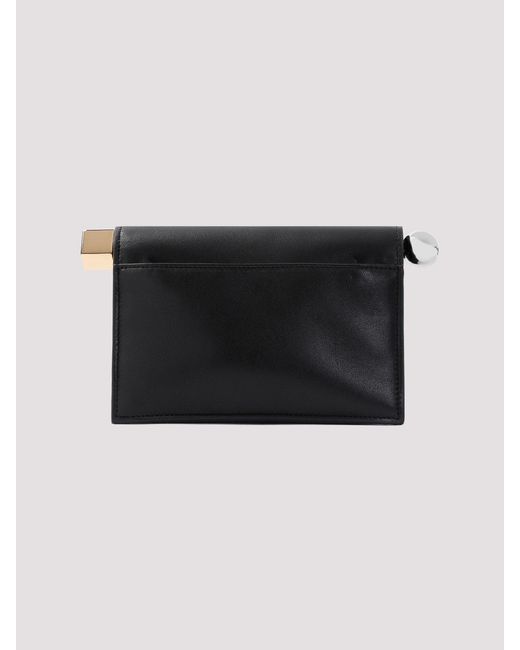Jacquemus Black La Pochette Rond Carr