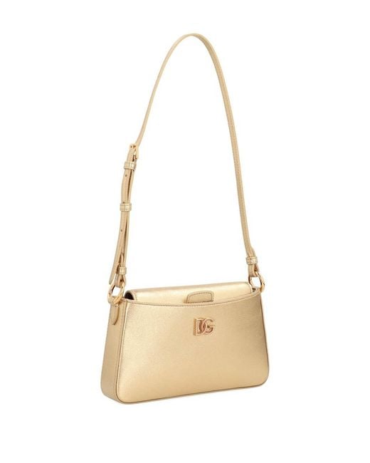 Dolce & Gabbana White Leather Phone Bag