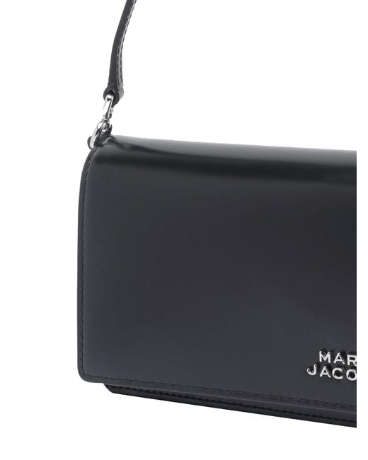 Marc Jacobs Black The Glam Mirror Shoulder Bag
