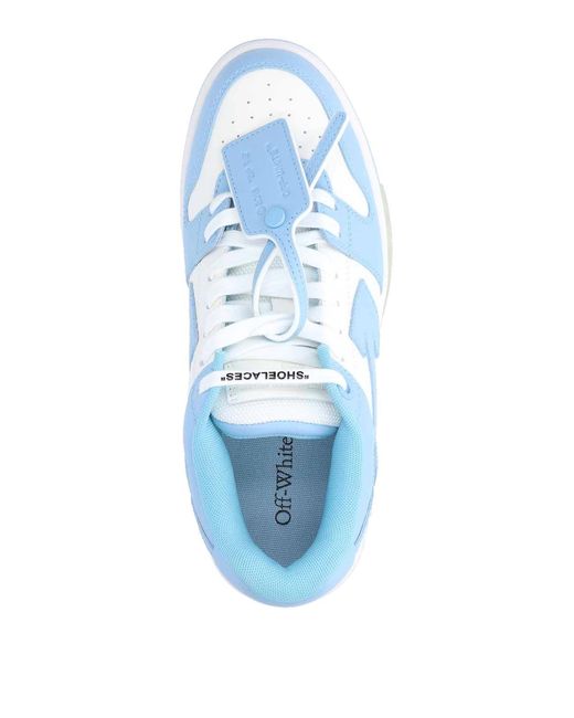 Off-White c/o Virgil Abloh Blue Out Of Office Sneakers for men