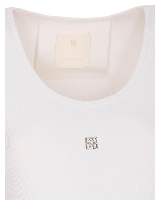 Givenchy White Tank Top