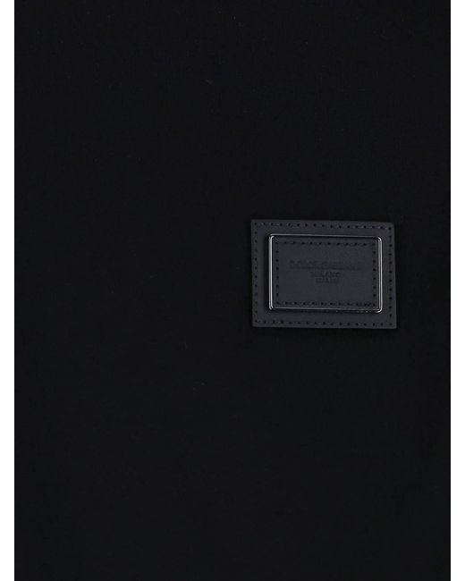 Dolce & Gabbana Black Logo T-Shirt for men