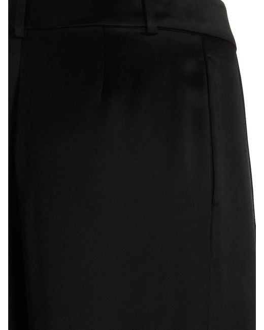 Co. Black Pants With Front Pleats