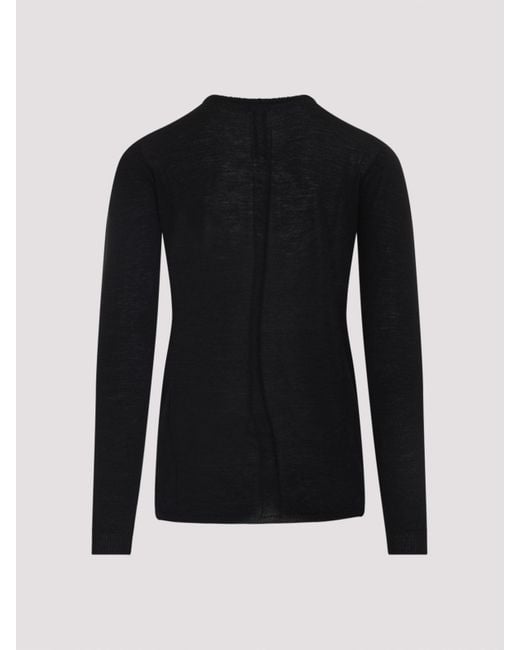 Rick Owens Black Tee for men