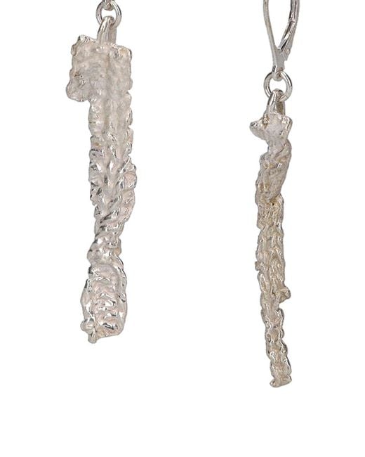 Our Legacy White Earrings