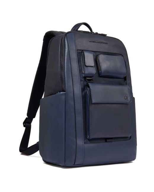 Piquadro Blue Pc Backpack 156 for men
