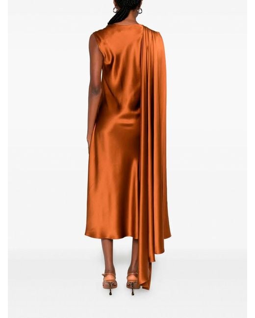 Max Mara Orange Dress 'Edolo'