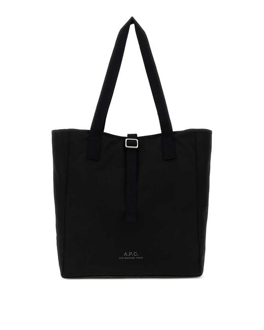 A.P.C. Black Bum Bag for men