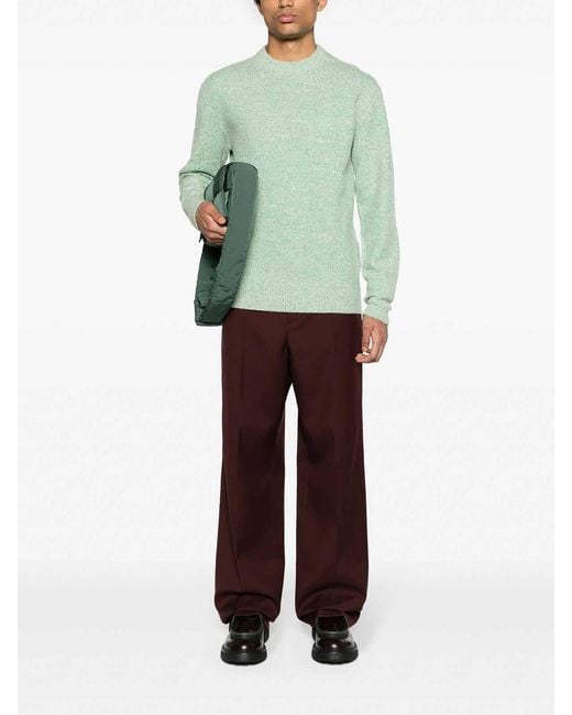 Jil Sander Green Round Neck for men