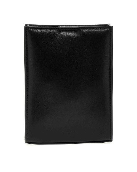 Jil Sander Black Tangle Crossbody Bag