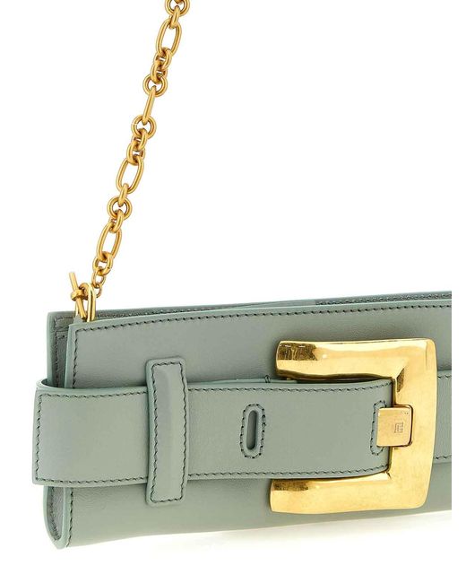 Balmain Green Clutch
