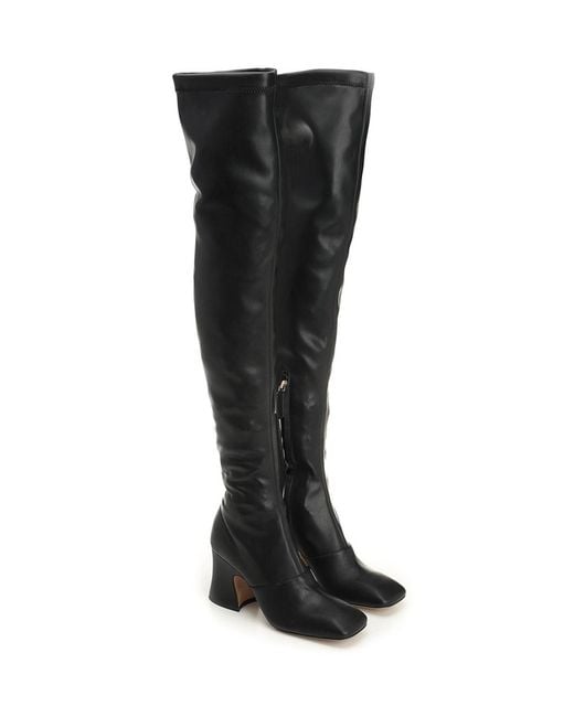 Chloé Black Janis Over-The-Knee Boots