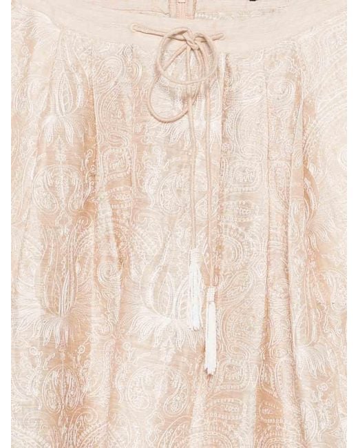 Seventy Natural Midi Skirt
