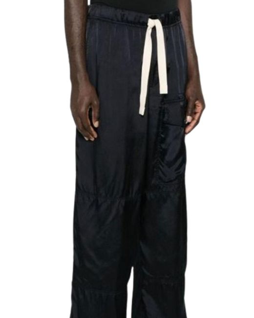 Dries Van Noten Blue Trousers for men