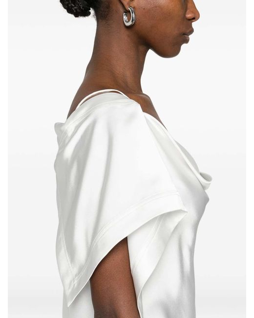 IRO White Thiana Long Dress
