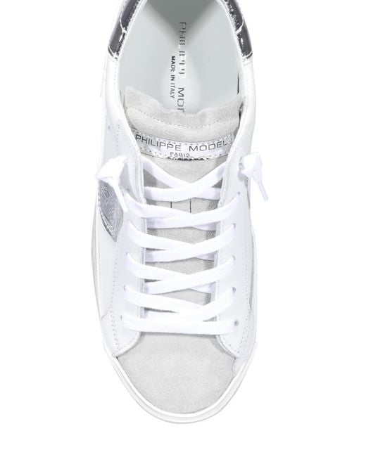 Philippe Model White Paris X Sneakers