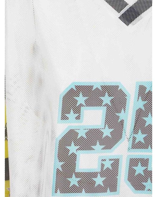 Chopova Lowena Gray Nancy Uniform Jersey Dress