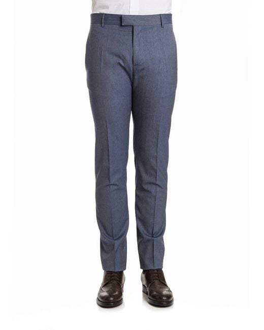 Vivienne Westwood Blue James Trousers for men