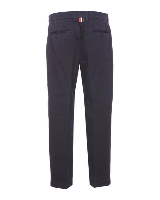 Thom Browne Blue Pants for men