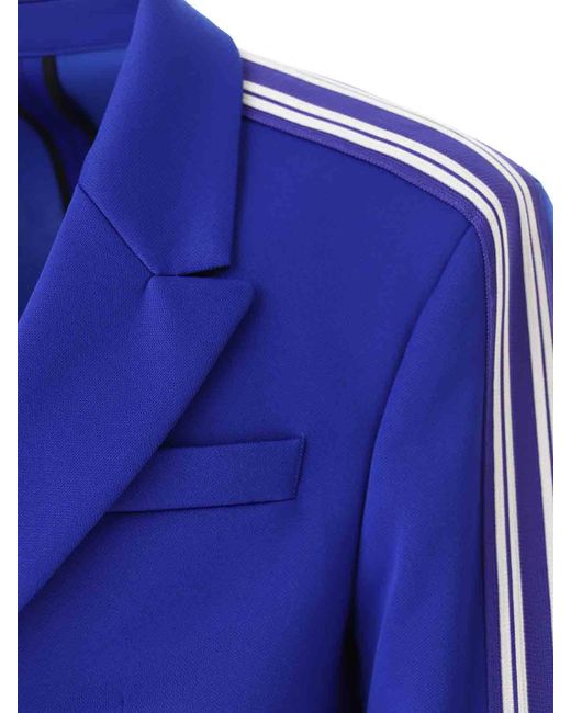 MSGM Blue Stripes Jacket for men