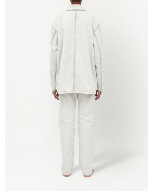 Maison Margiela White Shirt Style Casual Jacket