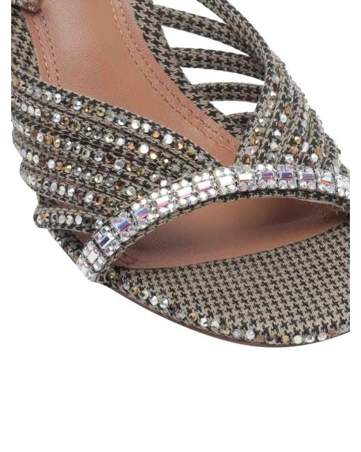 Kurt Geiger Metallic Multi Strap Sandals