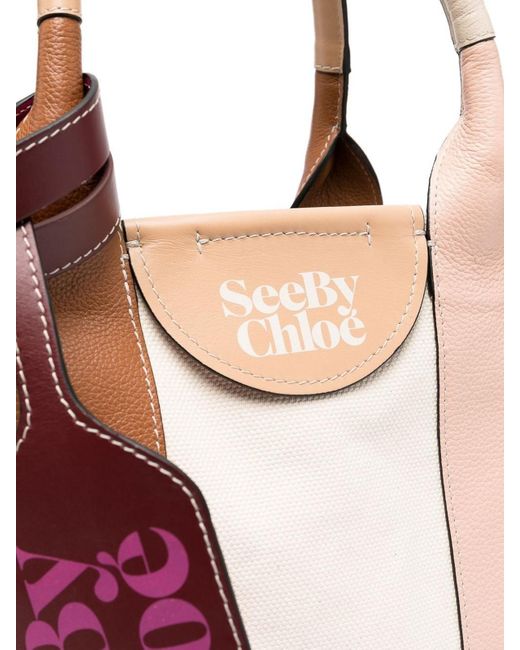 See By Chloé Pink Laetizia Small Tote Bag