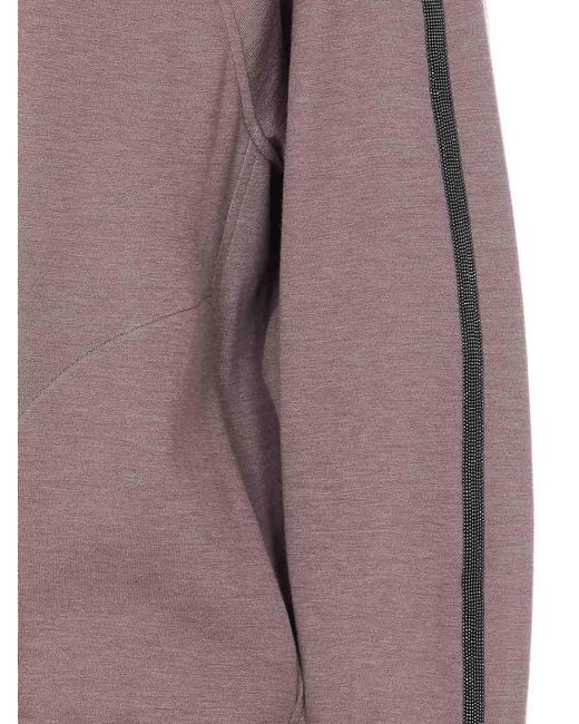 Brunello Cucinelli Purple Mauve Sweatshirt