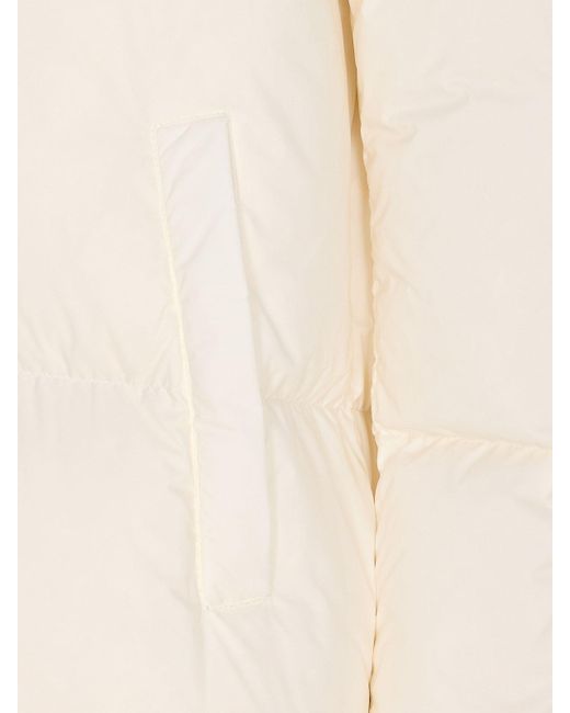 Herno White A-Shape Down Jacket