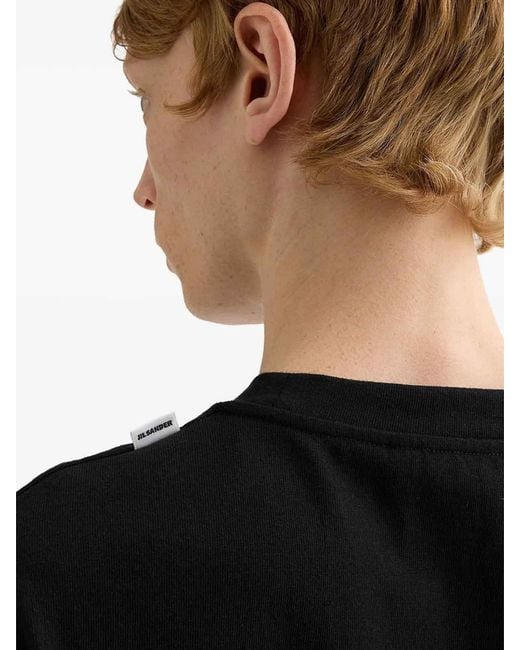Jil Sander Black T-Shirt for men