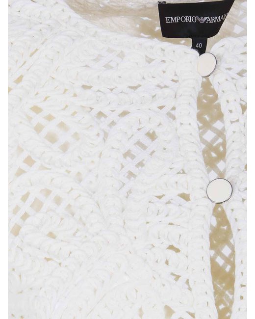 Emporio Armani White Blazer