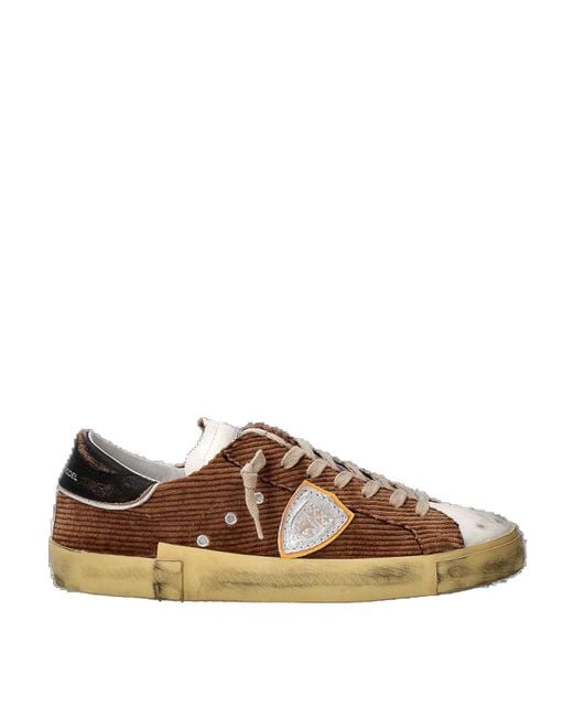 Sneaker di Philippe Model in Brown da Uomo