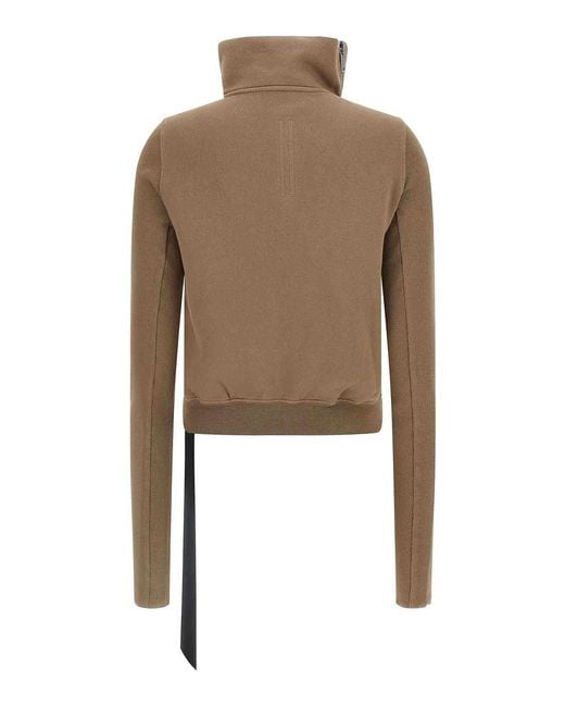 Rick Owens Natural Mountain Sweat Sweatshirt
