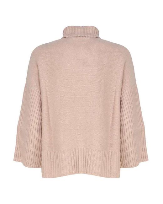 Max Mara Pink Loose Cashmere Sweater