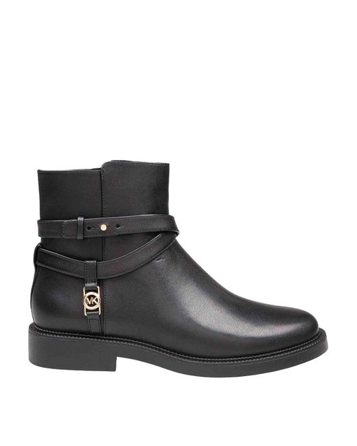 Michael Kors Black Abigail Flat Bootie