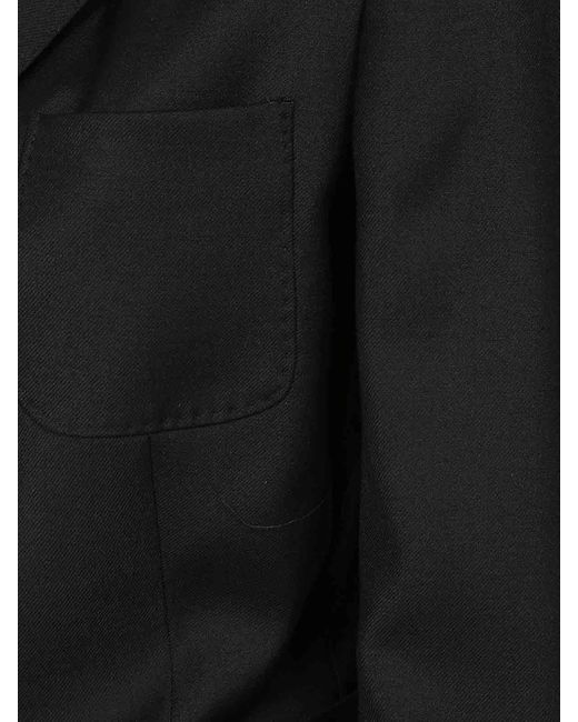 SAULINA Black Adelaide Wool Jacket