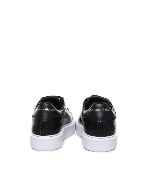 Giuliano Galiano Black Sneakers for men