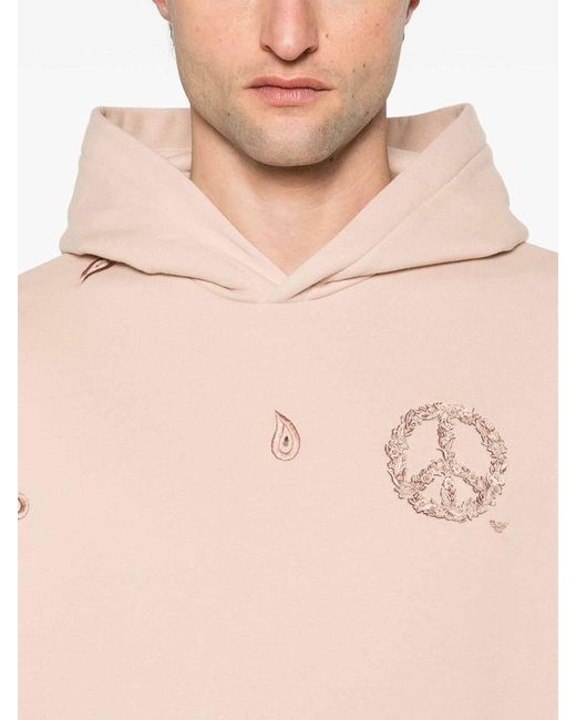Emporio Armani Natural Hoodies for men