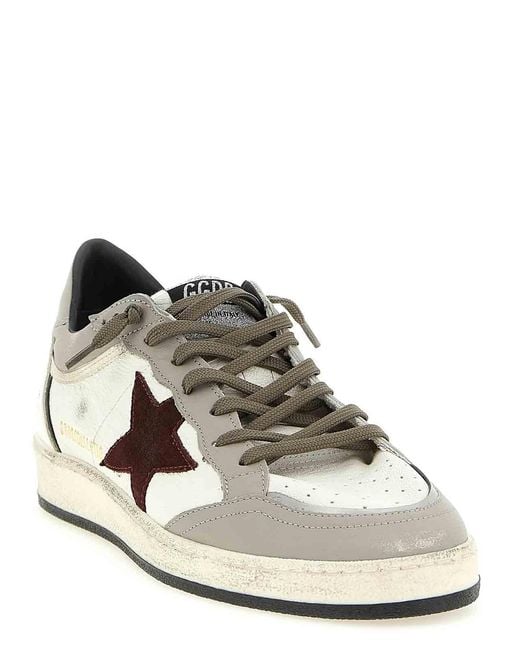 Golden Goose Deluxe Brand Multicolor Ballstar Sneakers for men