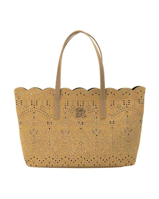 Ermanno Scervino Natural Shoulder Bag