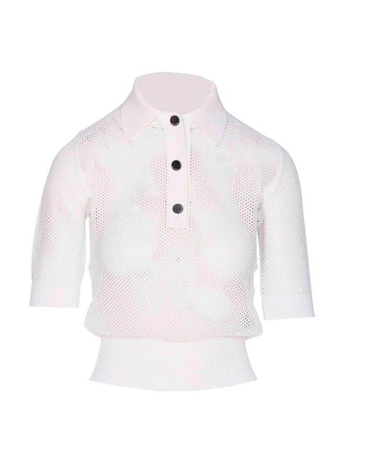 Sportmax White Casta Top