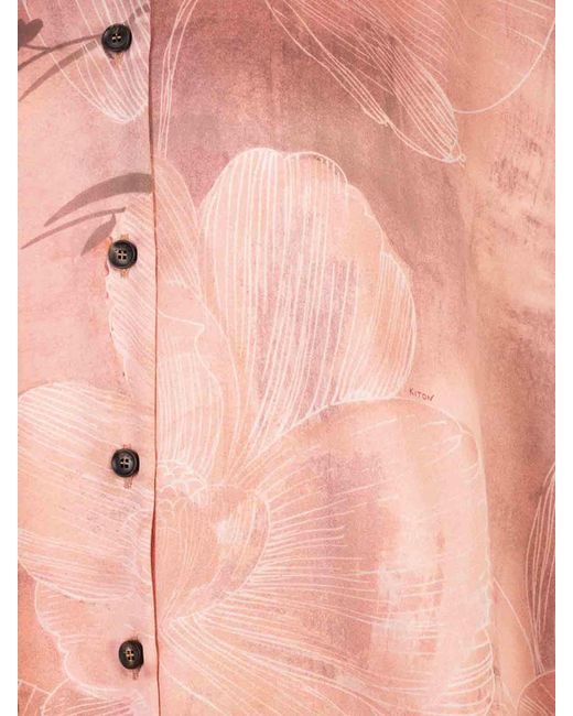 Kiton Pink Shirt