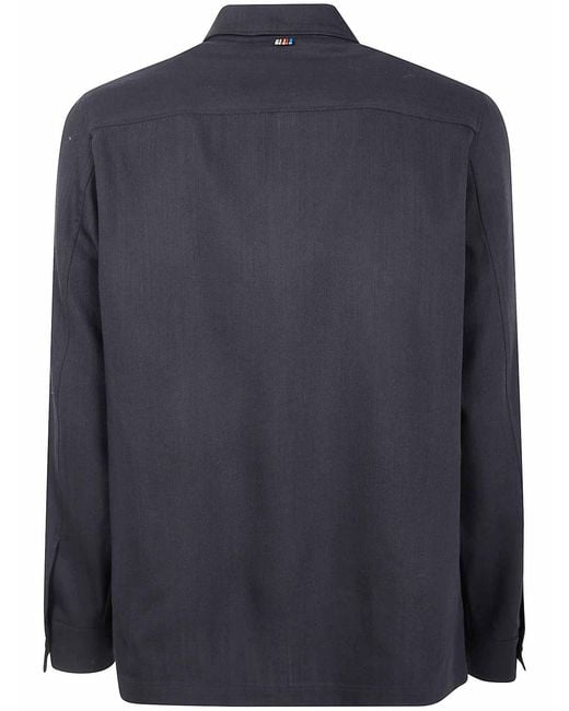 Paul Smith Blue Shirt Jacket for men
