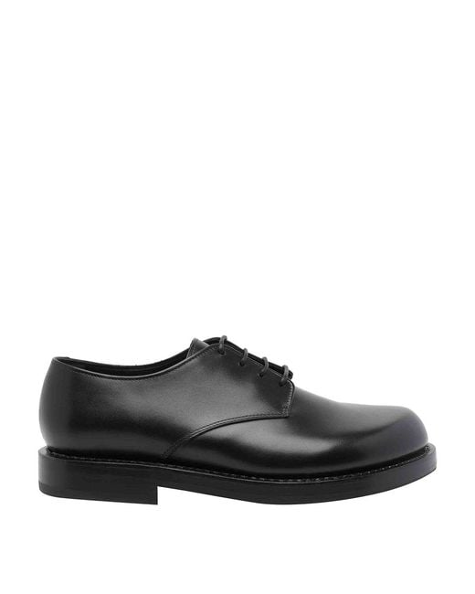 Premiata Black Lace Up Shoes for men