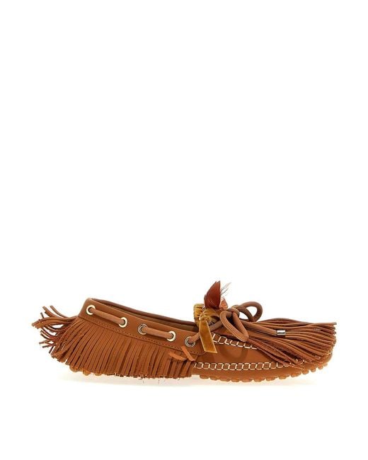 13 09 SR Brown Puli Loafers