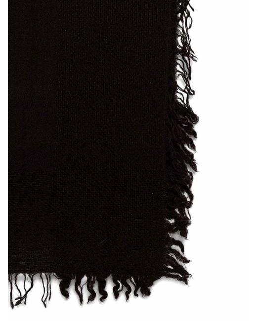 Faliero Sarti Black Square Scarf
