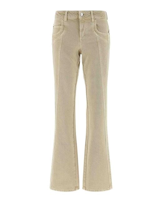 Isabel Marant Natural Jaylis Jeans
