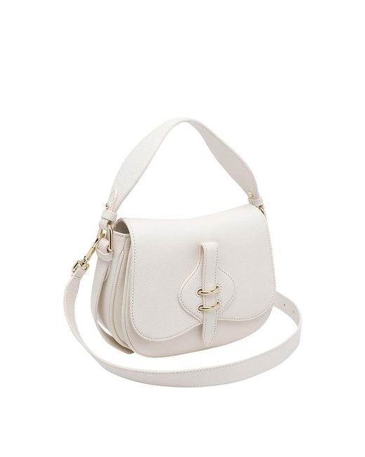 Coccinelle White Mavery Crossbody Bag